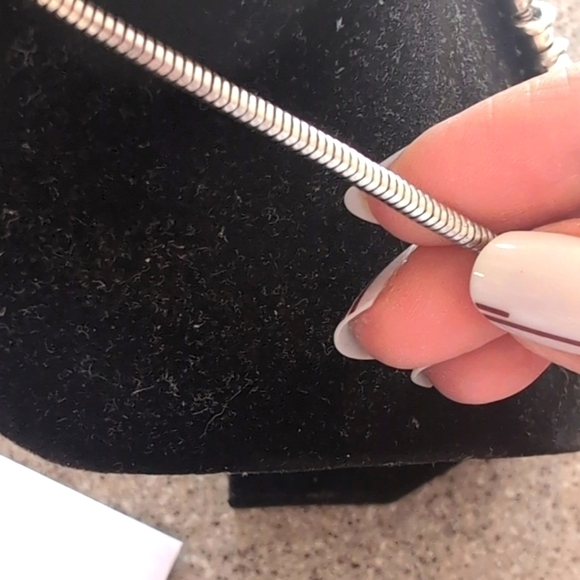 Rhinestone Crystal Jeweled tear drop Necklace - Picture 7 of 11